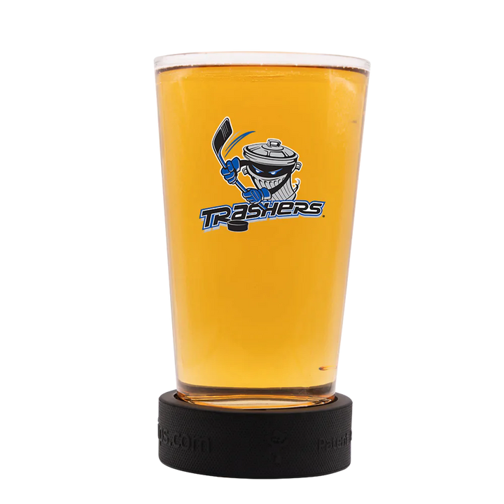 New Fairfield & Newtown Fundraiser 16oz Danbury Trashers Puck Cups