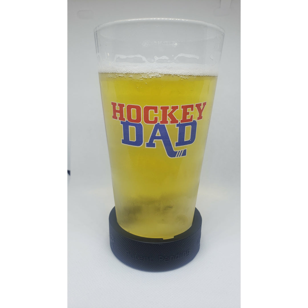 New Fairfield & Newtown Fundraiser 16oz "Hockey Dad" Puck Cups