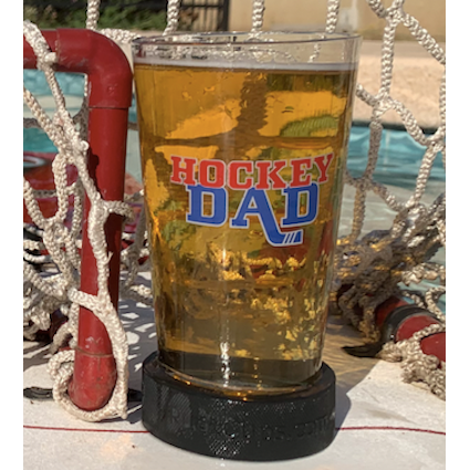 New Fairfield & Newtown Fundraiser 16oz "Hockey Dad" Puck Cups