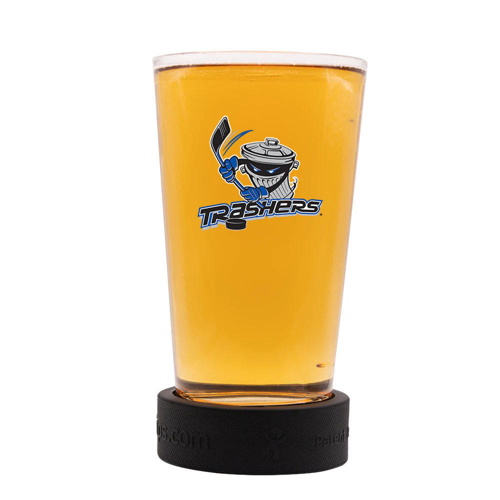16oz Danbury Trashers Puck Cups